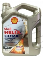 Масло моторное синтетическое Shell Helix Ultra Professional AM-L 5W30 4л LL-04 / 229.51 купить в Москве по цене 3700 рублей - АКБАВТО