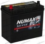 Аккумулятор автомобильный Numax Silver 70B24R 55 А/ч 480 А прям. пол. тонк. клеммы Азия авто (235х127х220)