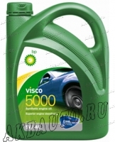 Масло Моторное BP Visco 5000 Синтетика 5W40 SL/CF 4Л купить в Москве по цене 2400 рублей - АКБАВТО