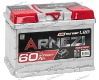 Аккумулятор автомобильный Arnezi DIN 60 А/ч 600 А обр. пол. низкий Евро авто (242х175х175) E1030600 купить в Москве по цене 6950 рублей - АКБАВТО