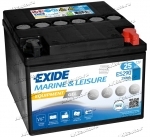 Аккумулятор Exide Equipment Gel 25 А/ч 150 А обр. пол. ES290 (165x175x125) для катеров, лодочных моторов, автодомов; Deep Cycle