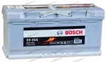 Аккумулятор автомобильный Bosch Silver Plus S5015 110 А/ч 920 A обр. пол. Евро авто (393x175x190)