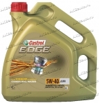 Масло моторное синтетическое Castrol EDGE Titanium FST 5W40 A3/B4 4л