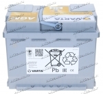 Аккумулятор автомобильный Varta Silver Dynamic AGM D52 A8 60 А/ч 680 А обр. пол. Евро авто (242x175x190) 560901