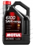 Масло моторное полусинтетика MOTUL 6100 Save-Nergy 5W30 4л