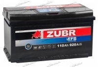 Аккумулятор автомобильный Zubr EFB 110 А/ч 920 А обр. пол. Евро авто (353х175х190) 2024 купить в Москве по цене 10800 рублей - АКБАВТО
