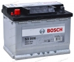 Аккумулятор автомобильный Bosch S3006 56 А/ч 480 A прям. пол. Росс. авто (242x175x190) 20г