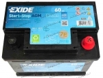 Аккумулятор автомобильный Exide Start-Stop AGM 60 А/ч 680 A обр. пол. EK600 Евро авто (242х175х190)