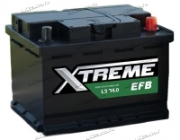 Аккумулятор автомобильный Xtreme EFB PS 74 А/ч 740 А обр. пол. Евро авто (278x175x190) LN3 купить в Москве по цене 10700 рублей - АКБАВТО