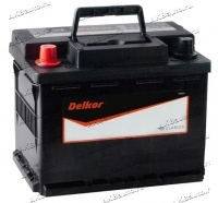 Аккумулятор автомобильный Delkor Euro 65 А/ч 640 А прям. пол. 56514 Росс. авто (242х175х190) 2025 купить в Москве по цене 13900 рублей - АКБАВТО