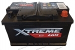 Аккумулятор автомобильный Xtreme AGM 85 А/ч 790 А обр. пол. Евро авто (315х175х190) L4.0