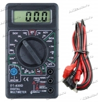 Тестер электрический мультиметр ДТ-830В купить в Москве по цене 460 рублей - АКБАВТО