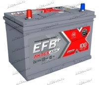 Аккумулятор автомобильный АкТех EFB Asia D31R 100 А/ч 930 А прям. пол. Азия авто (306x173x225) с бортиком купить в Москве по цене 11700 рублей - АКБАВТО