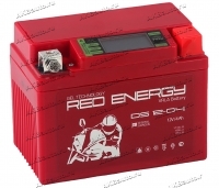 Аккумулятор для мотоцикла и скутера Red Energy DS 1204 12V 4 А/ч 55 А обр. пол. залит/заряжен YT4L-BS, YB4L-A, YTX4L-BS (114x70x87) купить в Москве по цене 1960 рублей - АКБАВТО