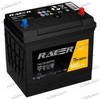 Аккумулятор автомобильный Racer GT 75 А/ч 680 А обр. пол. 80D26L Азия авто (260х173х220) с бортиком купить в Москве по цене 9100 рублей - АКБАВТО