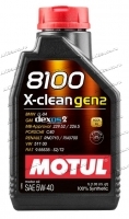 Масло моторное синтетическое MOTUL 8100 X-clean С3 5W40 1L купить в Москве по цене 1450 рублей - АКБАВТО