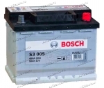 Аккумулятор автомобильный Bosch S3005 56 А/ч 480 A обр. пол. Евро авто (242x175x190)