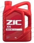 Масло моторное полусинтетика Zic X4 10W40 4л 162766