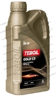 Масло моторное TEBOIL Gold C3 5W30 1л 2204104 купить в Москве по цене 880 рублей - АКБАВТО