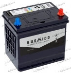 Аккумулятор автомобильный Bushido SJ 90D23L 75 А/ч А/ч 680 А обр. пол. Азия авто (232x173x225) с бортиком