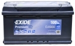 Аккумулятор автомобильный Exide Premium 100 А/ч 900 A обр. пол. EA1000 Евро авто (353x175x190)