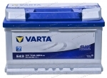 Аккумулятор автомобильный Varta Blue Dynamic E43 72 А/ч 680 A обр. пол. низкий Евро авто (278x175x175) 572409068