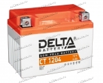 Аккумулятор для мотоцикла и скутера Delta CT1204 12V 4 А/ч 50 А обр. пол. залит/заряжен YTX4L-BS, YT4L-BS (113х70х89) AGM VRLA