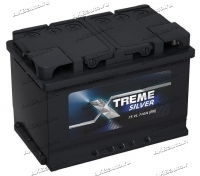 Аккумулятор автомобильный Xtreme Silver PS 75 А/ч 710 А обр. пол. Евро авто (278x175x190) купить в Москве по цене 7700 рублей - АКБАВТО
