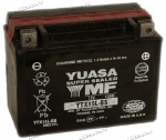 Аккумулятор для мотоцикла и скутера Yuasa AGM 13 А/ч 230 А обр. пол. с/зар. с эл. YTX15L-BS (175х87х130) M6215L