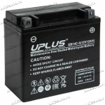 Аккумулятор для мото и гидро техники UPLUS High Perfomance AGM 12 А/ч 200 А обр. пол. залит/заряжен EB14C-3 (150х87х145) YTX14L-BS