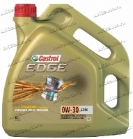 Масло моторное синтетическое Castrol EDGE Titanium FST 0W30 4л A3/B4 купить в Москве по цене 6500 рублей - АКБАВТО