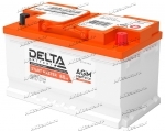 Аккумулятор автомобильный DELTA Start Master AGM 80 А/ч 800 А обр. пол. Евро авто (315x175x190)