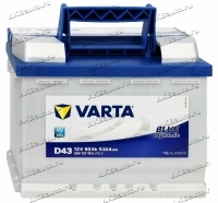 Аккумулятор автомобильный Varta Blue Dynamic SLI D43 60 А/ч 540 A прям. пол. Росс. авто (242x175x190) 560127 купить в Москве по цене 9500 рублей - АКБАВТО