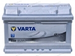 Аккумулятор автомобильный Varta Silver Dynamic E38 74 А/ч 750 A обр. пол. низкий Евро авто (278x175x175) 574402