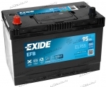 Аккумулятор автомобильный Exide Start-Stop EFB 95 А/ч 800 А прям. пол. EL955 Азия авто (306х173х222) с бортиком 2021г