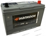 Аккумулятор автомобильный Hankook AGM S115D31L 90 А/ч 800 А обр. пол. Азия авто (305x172x225) с бортиком