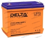 Аккумулятор для ИБП и прочего электрооборудования Delta DTM 1255 L 12V 55 А/ч (239x132x210) AGM