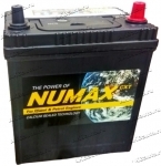 Аккумулятор автомобильный Numax 42B19L 40 А/ч 350 А обр. пол. Азия авто (187х135х220) без бортика