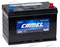 Аккумулятор автомобильный Camel Asia 125D31L 95 А/ч 820 А обр. пол. Азия авто (306x173x225) с бортиком купить в Москве по цене 11700 рублей - АКБАВТО