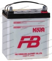 Аккумулятор автомобильный Furukawa Battery FB Super Nova 38 А/ч 330 А обр. пол. 40B19L Азия авто (187x127x227) без бортика купить в Москве по цене 8700 рублей - АКБАВТО