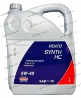 Масло моторное Pentolub Pentosynth HC 5W40 5л 36545 купить в Москве по цене 3450 рублей - АКБАВТО