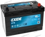 Аккумулятор автомобильный Exide Start-Stop EFB 95 А/ч 800 A обр. пол. EL954 Азия авто (306х173х222) с бортиком 2021г