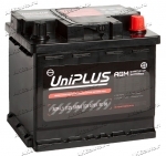 Аккумулятор автомобильный Uniplus Start-Stop AGM 50 А/ч 570 А обр. пол. Евро авто (207x175x190) L1.0