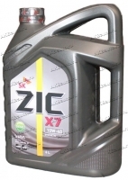 Масло дизельное синтетика Zic X7 Diesel 10W-40 CI-4/SL E7 6л купить в Москве по цене 3780 рублей - АКБАВТО