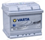 Аккумулятор автомобильный Varta Silver Dynamic C6 52 А/ч 520 A обр. пол. низкий Евро авто (207x175x175) 552401