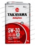 Масло моторное синтетика TAKAYAMA Adaptec 5W-30 A5/B5 API SP/CF 322126 1л