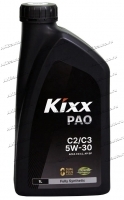 Масло моторное синтетика KIXX PAO 5W30 SP C2/C3 1л L2091AL1R1 купить в Москве по цене 1330 рублей - АКБАВТО