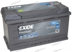 Аккумулятор автомобильный Exide Premium 105 А/ч 850 A обр. пол. EA1050 Евро авто (315x175x190) 2020г