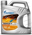 Масло моторное синтетика Gazpromneft Premium N 5w40 4л SN/CF A3/B4