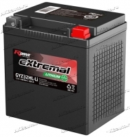 Аккумулятор для мотоцикла и скутера RDRIVE Extremal LITHIUM GUZ32HL-Li 32 А/ч 625 А обр. пол. Li-ion (166х130х175) YB30L-B YTX30L-BS купить в Москве по цене 22000 рублей - АКБАВТО